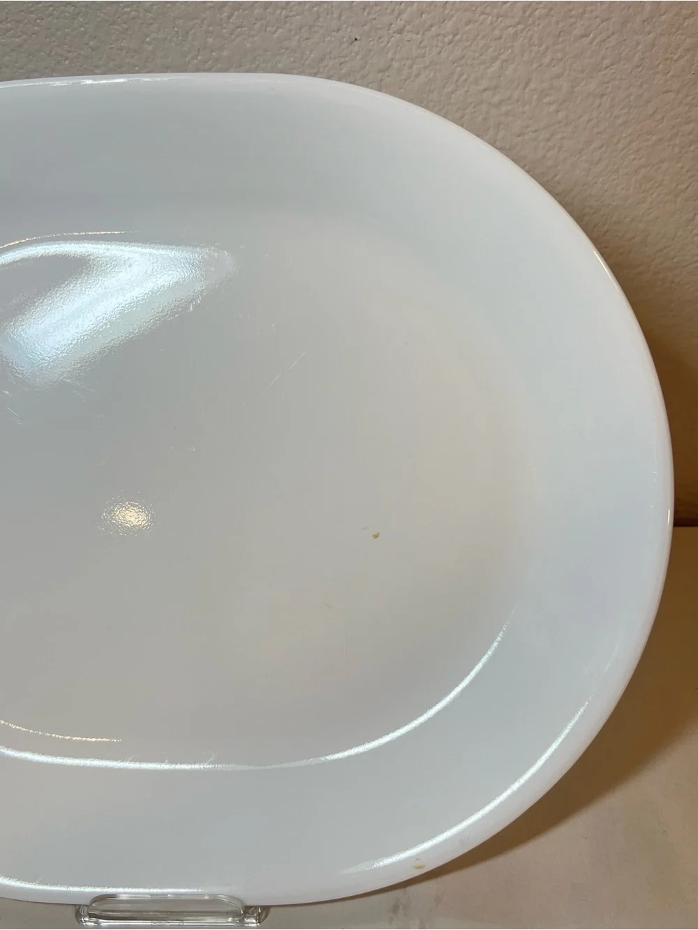Corelle Classic “White Frost” Oval Serving Platter | Vitrelle | Chip Resistant